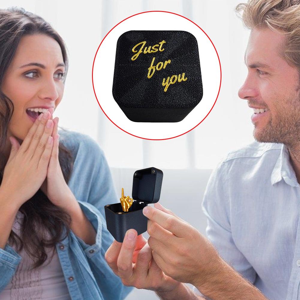 Middle Finger Surprise Gift Box Annoying Gift Box Funny Middle Finger Box Christmas Fun Prank Gift