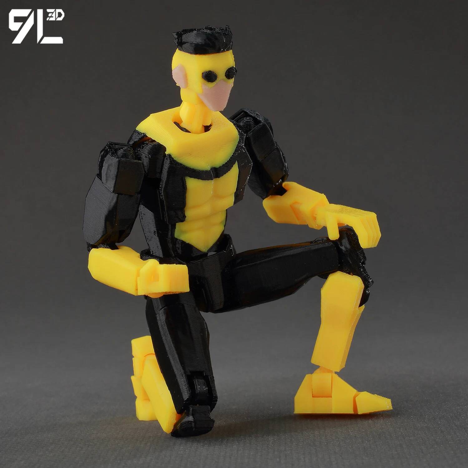 9L3D Printed Superheroes Invincible 2.0 Anime Multi-Jointed Shapeshift Toys Action Figures Mannequin Model Ornaments Gifts