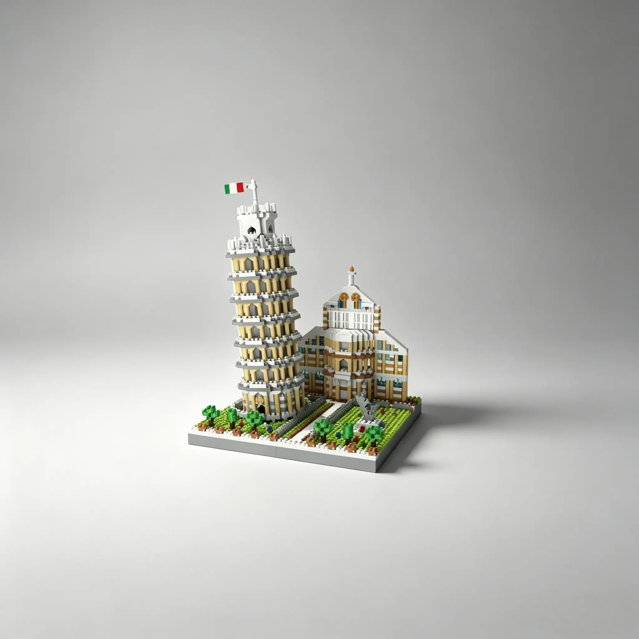 World Famous Landmark Micro Mini Blocks, 3D Puzzle Toy, Detailed Models, Capitol Building, Eiffel Tower, Leaning Tower, Perfect Gift