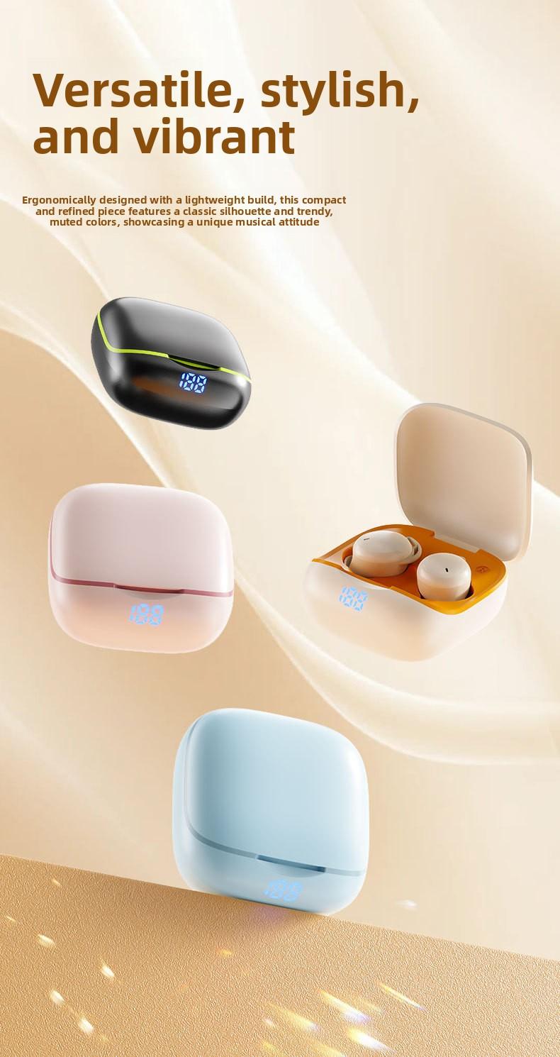 Sleep headphones, painless for side sleepers, no ear pressure, 2026 new model, in-ear noise-canceling, long battery life, sleep Bluetooth headphones