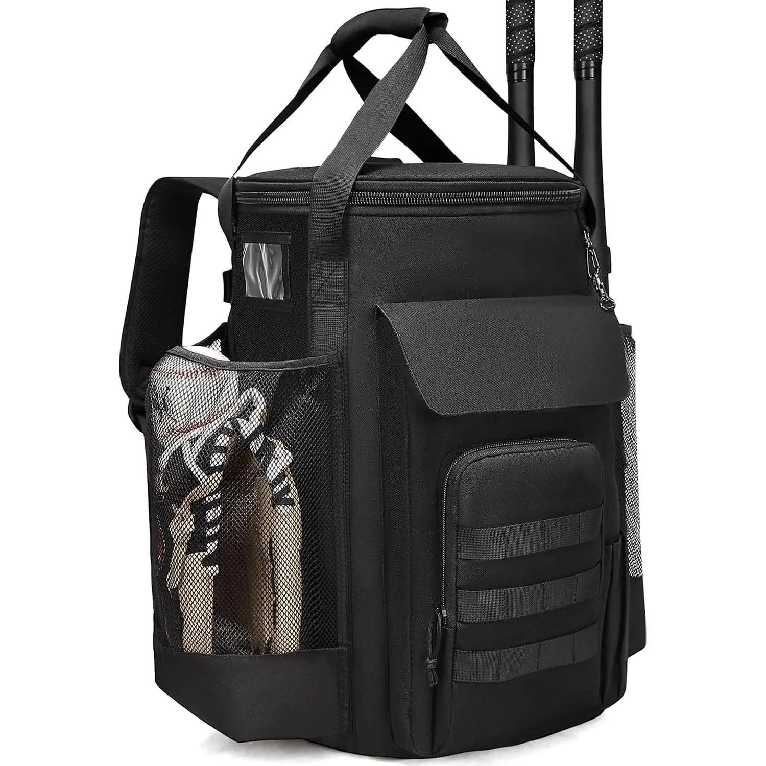 Bucket Bag, Softball Coaches Bags Fit 6 Gallon Bucket, Coaching Accessories with Multiple Pockets