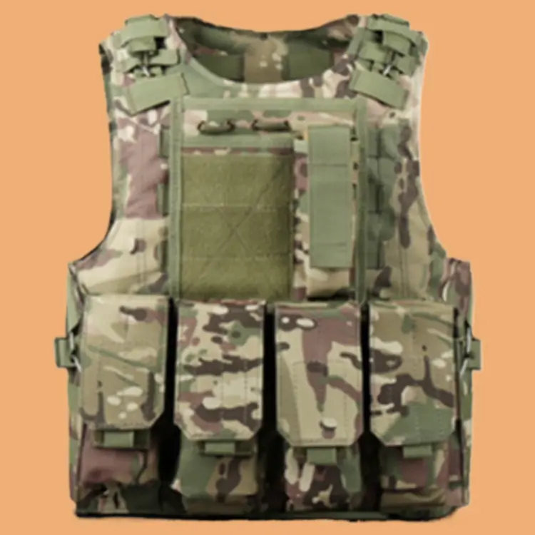 Outdoor Multifunctional Amphibious Tactical Vest Camouflage Waterproof Special Forces Combat Waistcoat For Outdoor Activities