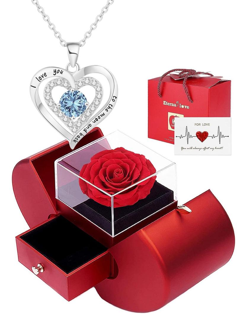 Hollow Out Heart Pendant Necklace, Fashion Rhinestone Decor Clavicle Necklace, Ideal Gift for Wife, Daughter, Mom, Grandma & Girlfriend