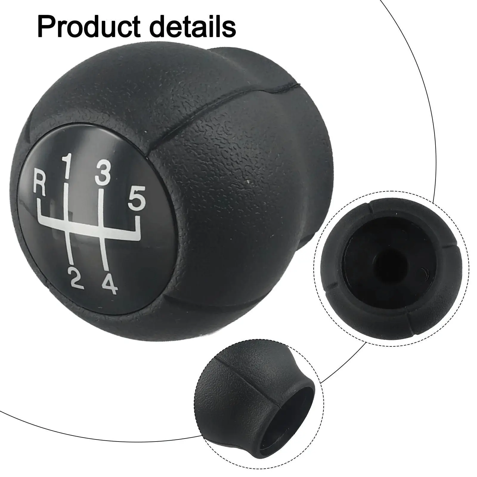 5 Speed Manual Gear Shift Knob Replacement Shifter Head Fit For Opel Tigra B 2004-2012 Combo C 2001-2011 Car Interior Styling Parts Shifter Knobs