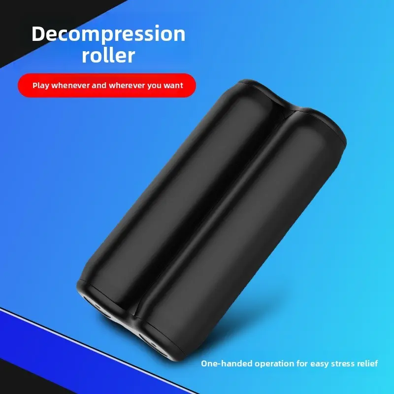 Viral Novelty Metal Stress Relief Roller, Palm Massage Fidget Toy, Portable Finger Anxiety Relief Toy