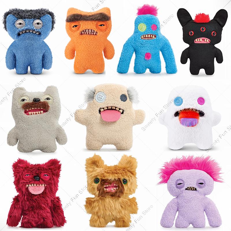 100% Original Fuggler Funny Ugly Monster Plush Toy – Tooth Creature Stuffed Doll, Hairy Furry Plushie Gift for Kids & Collectors, Mini Rascals Series
