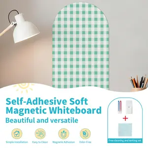 Matte Self-Adhesive Soft Magnetic Whiteboard, Matte Texture, Erasable Film, No Trace Erasing, Ideal for Home Decor Enhancement