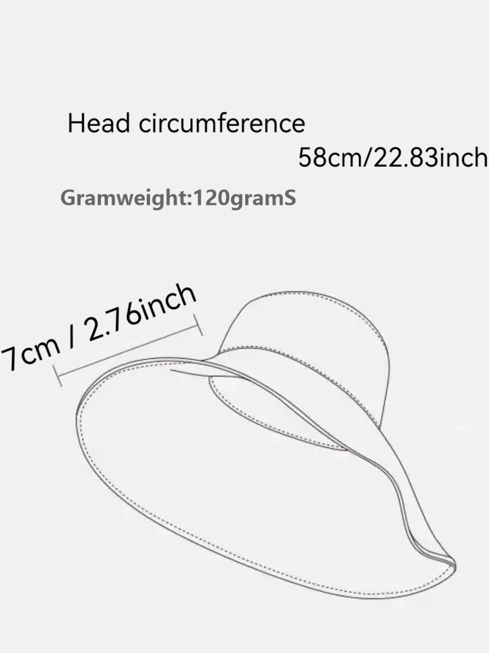 Women's Solid Color Straw Hat, Casual Outdoor Sun Protection Cap for Women & Girls, Fashion Accessories for Daily Wear, Breathable Head Cover