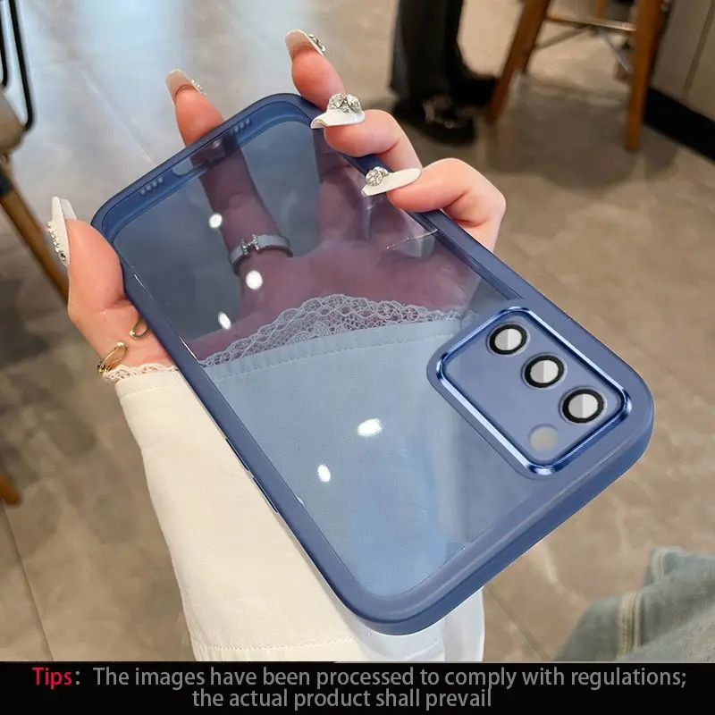 For Samsung Galaxy S20 Fe 5g Phone Case, Durable Soft Gel Protector, Anti-Slip Matte Side, Transparent Colorful Design, Shockproof, Multiple Colors Available