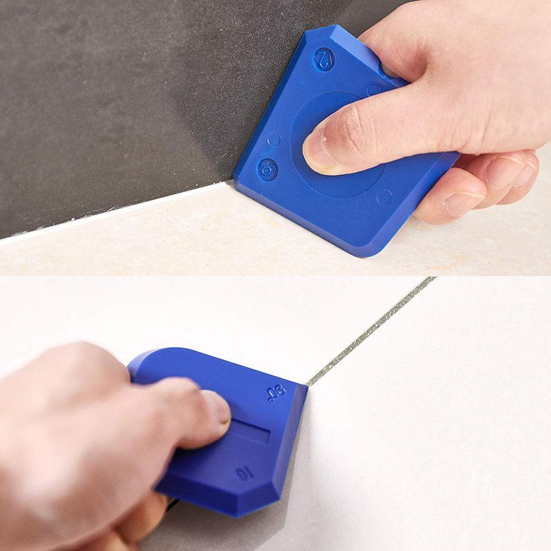 Caulk Tool Kit, Silicone Sealant Finishing Tools, Caulking Tools for Silicone Sealant Grout Finishing Sealing, Hand Tool Accessories