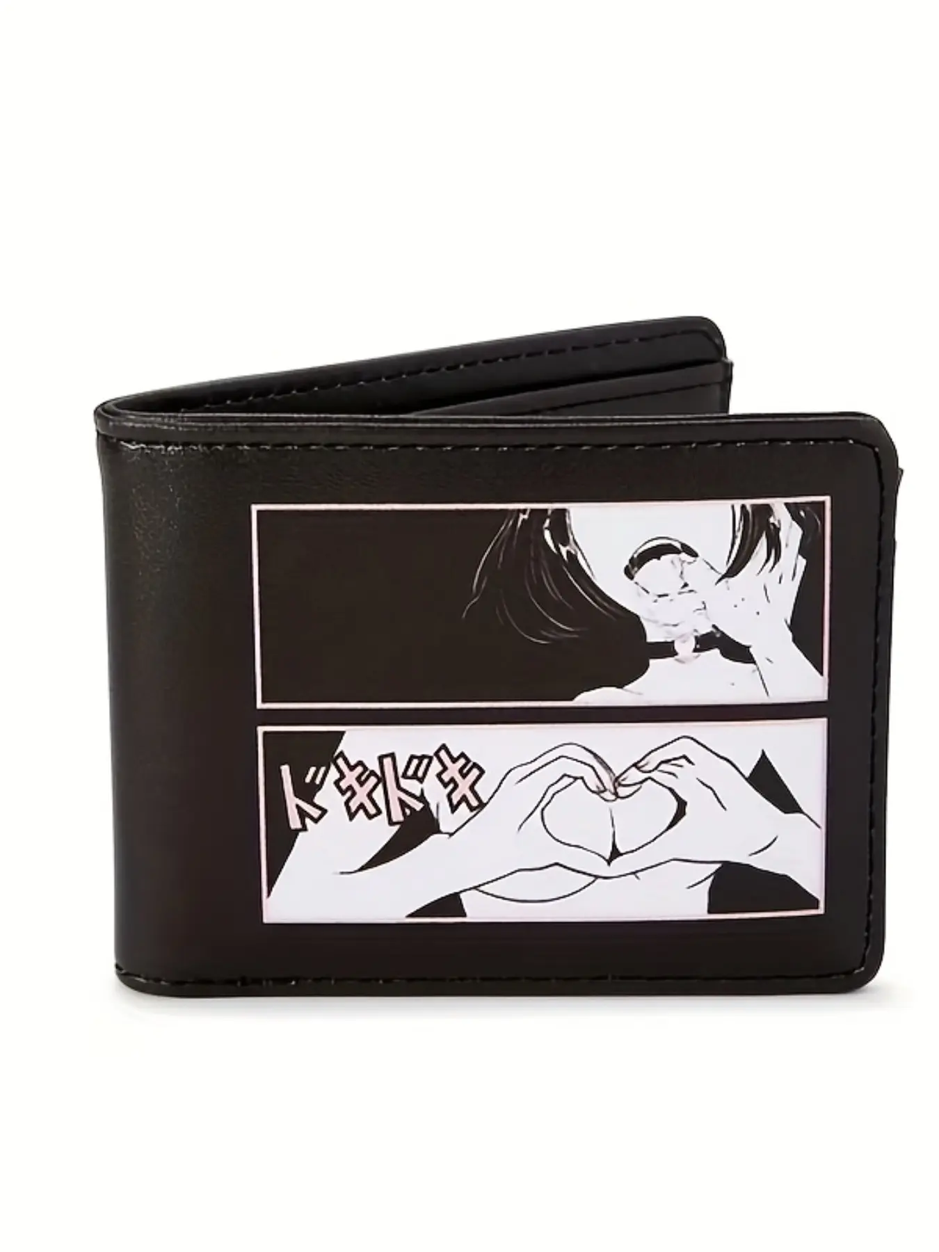 Hentai Bifold Wallet, Stylish Anime Design, Perfect for Daily Use, Durable Material, Ideal Gift for Fans, Compact & Functional