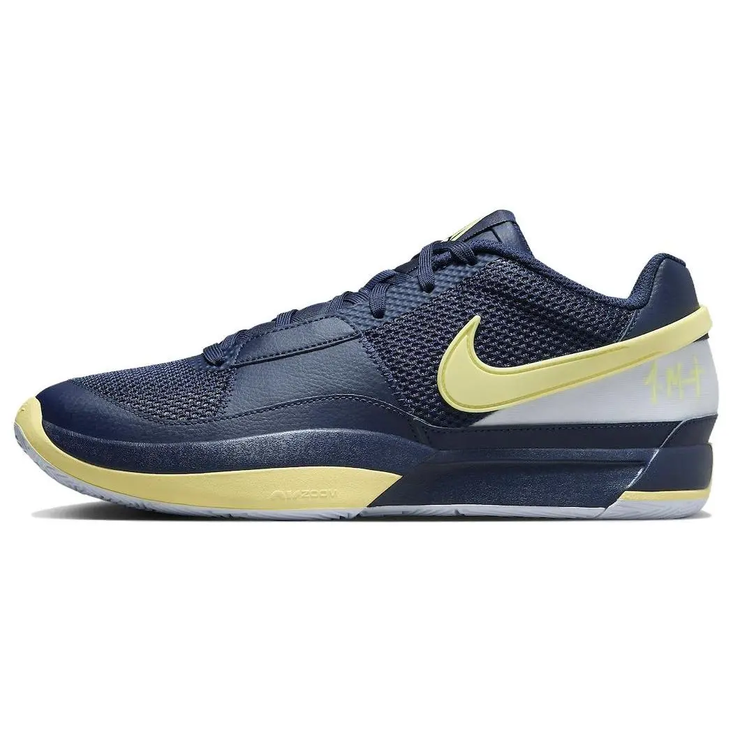 Nike Ja 1 Morant Signature Basketball Shoes for Men – Low-Top, Stylish Blue Design Verifiable, with credentials and supporting global authentication