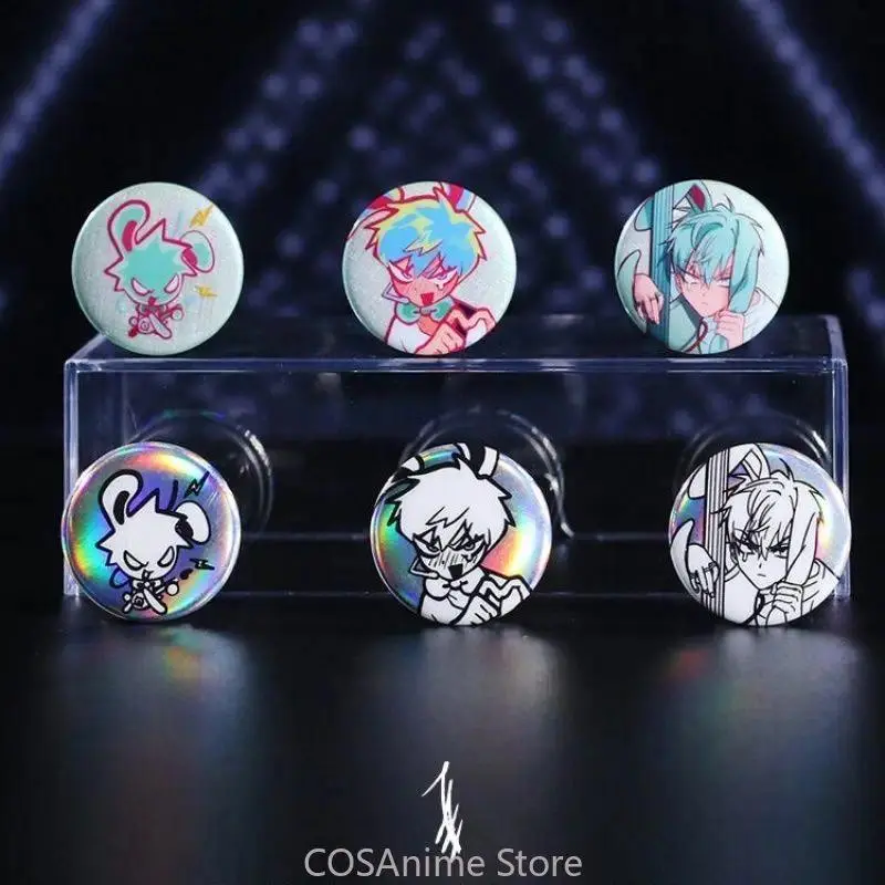Official ALIEN STAGE Luka Till Sua Ivan MiZi Hyuna Cute Rabbit Series Anime Figure Brooch Badge Itabag Button Pins Mystery Box