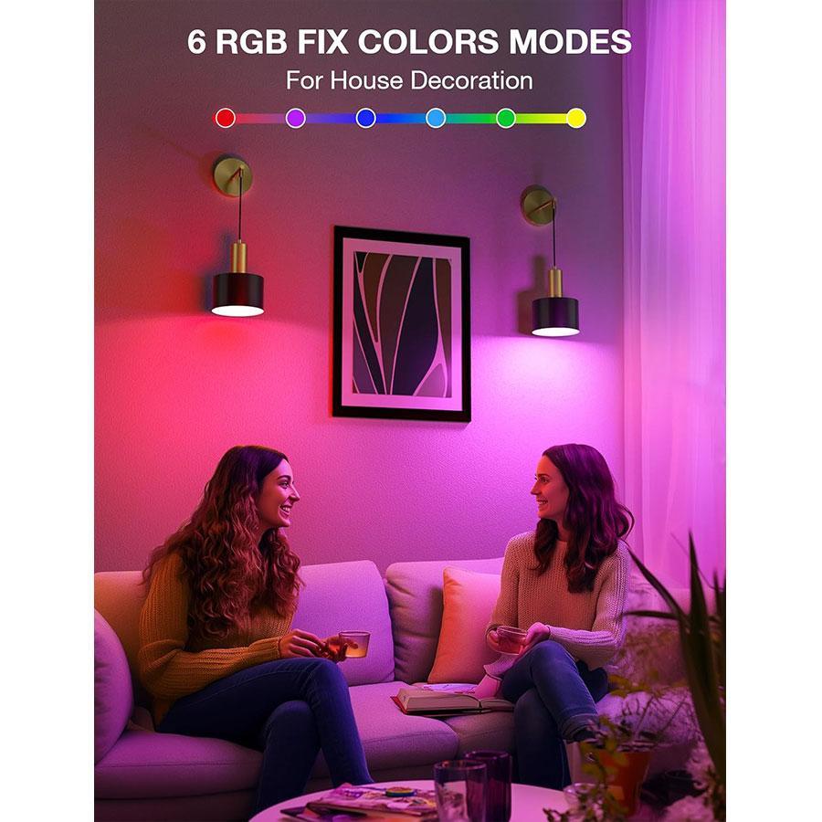 2 Pcs Battery Powered Wall Mounted Lamp, Wireless Charging Wall Lamp with Adjustable Light Bulb & Remote Control, Adjustable Lighting, Suitable for Bedroom, Living Room, Corridor