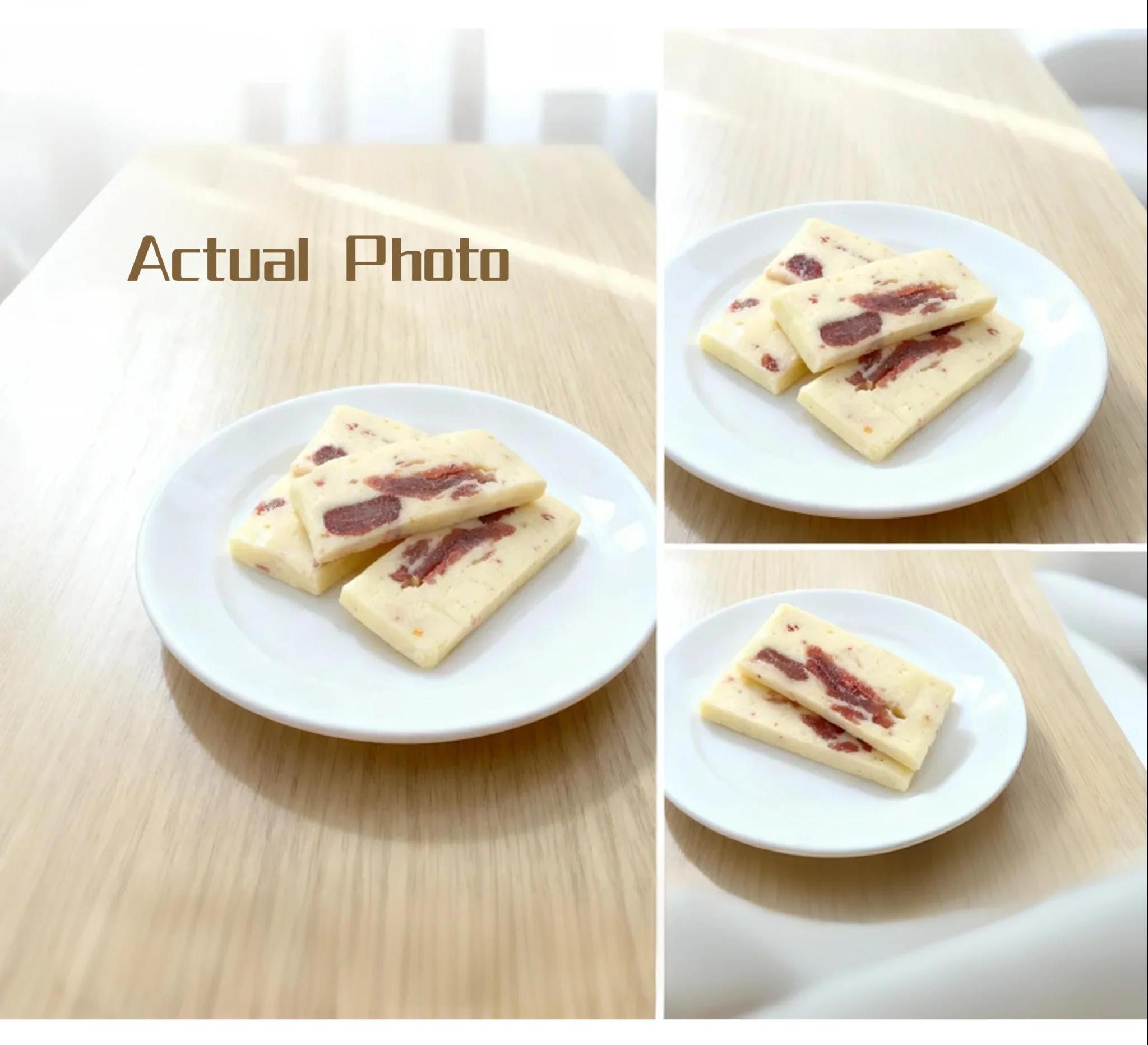 Strawberry Nougat Candy, Soft Milk Nougat with Real Strawberry Flavor, Chewy Gourmet Candy Snack, Individually Wrapped Sweets, Perfect Gift & Snack (3.53oz, 3 Pack)