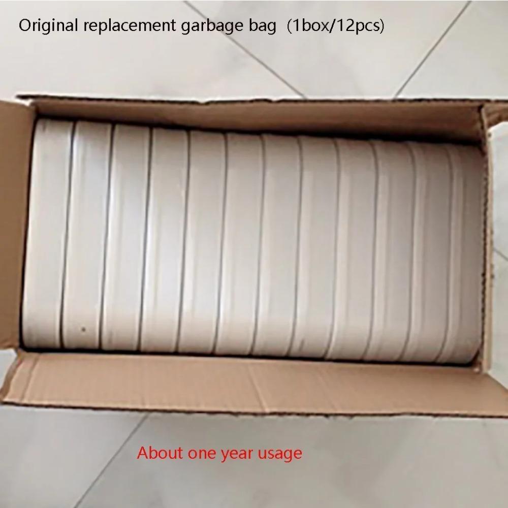 Garbage Bag Self-sealing Ring, 10pcs/set Durable & Convenient Self-sealing Refill Ring, Suitable for Smart Self-sealing Garbage Cans, Household Items