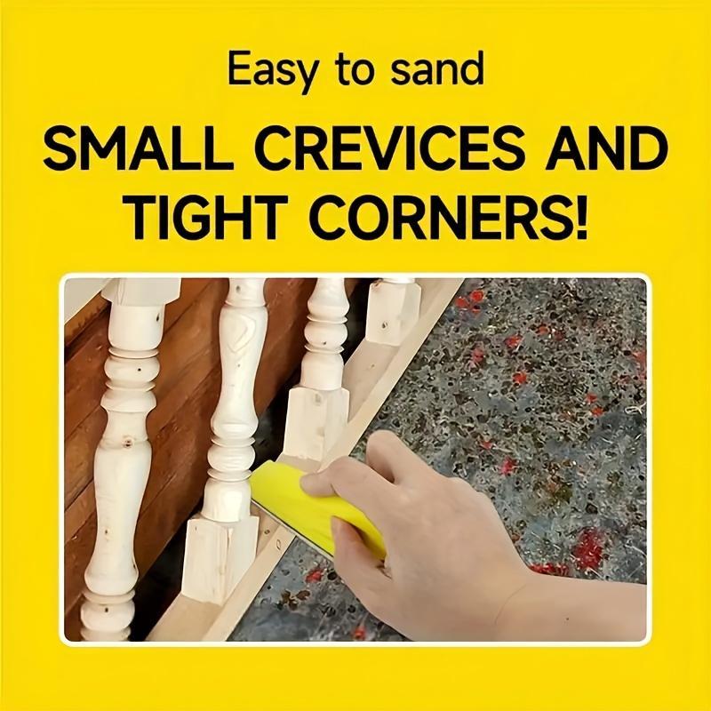 Mini Sander Kit, 51pcs/set Mini Sander & Sandpaper, Abrasive & Finishing Products for Small Projects, DIY Crafts, Wood Finishes, Small Space Polishes