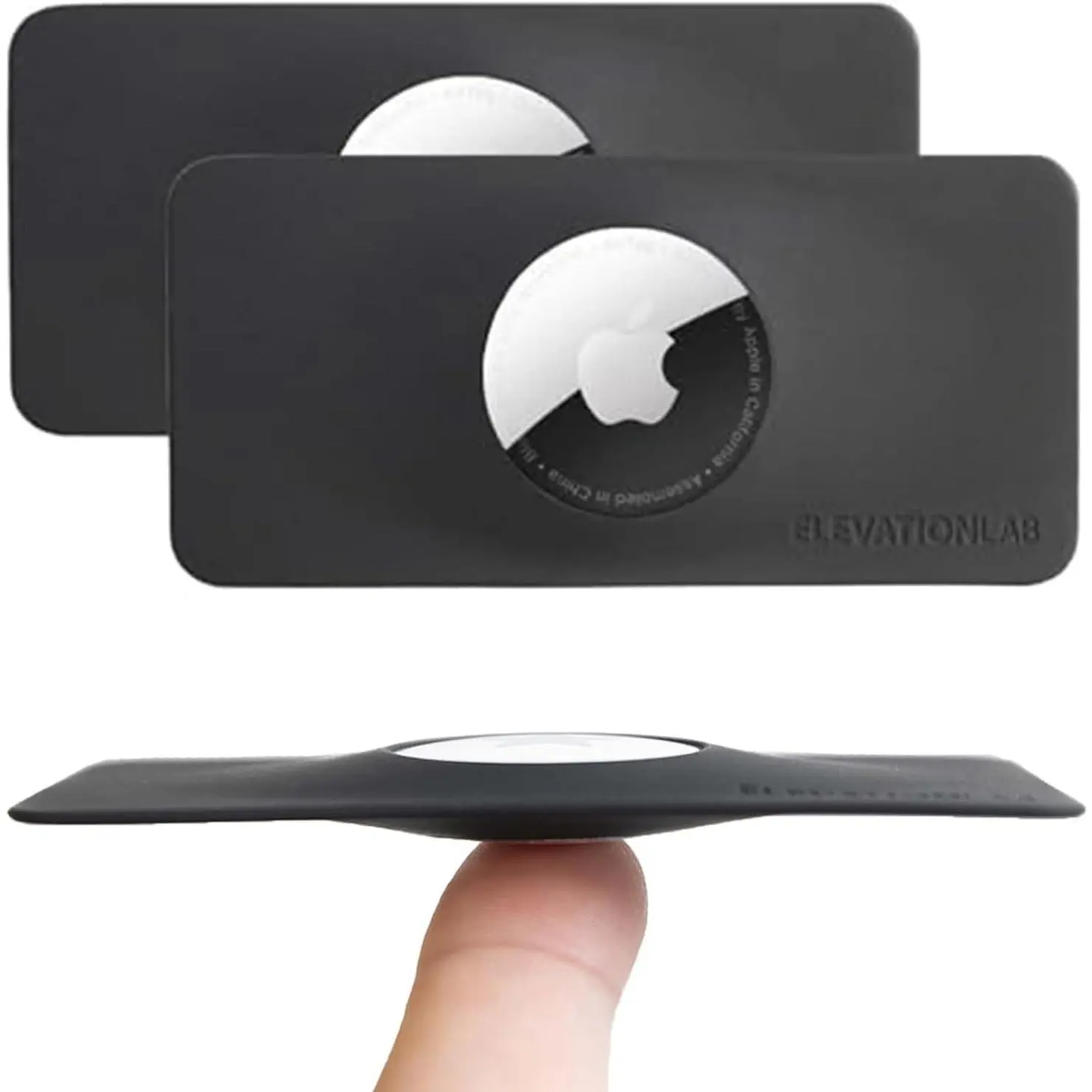 TagVault™ AirTag Wallet Holder - The Thinnest AirTag Wallet Card Insert | Flexible, Stays Hidden, Patent Pending