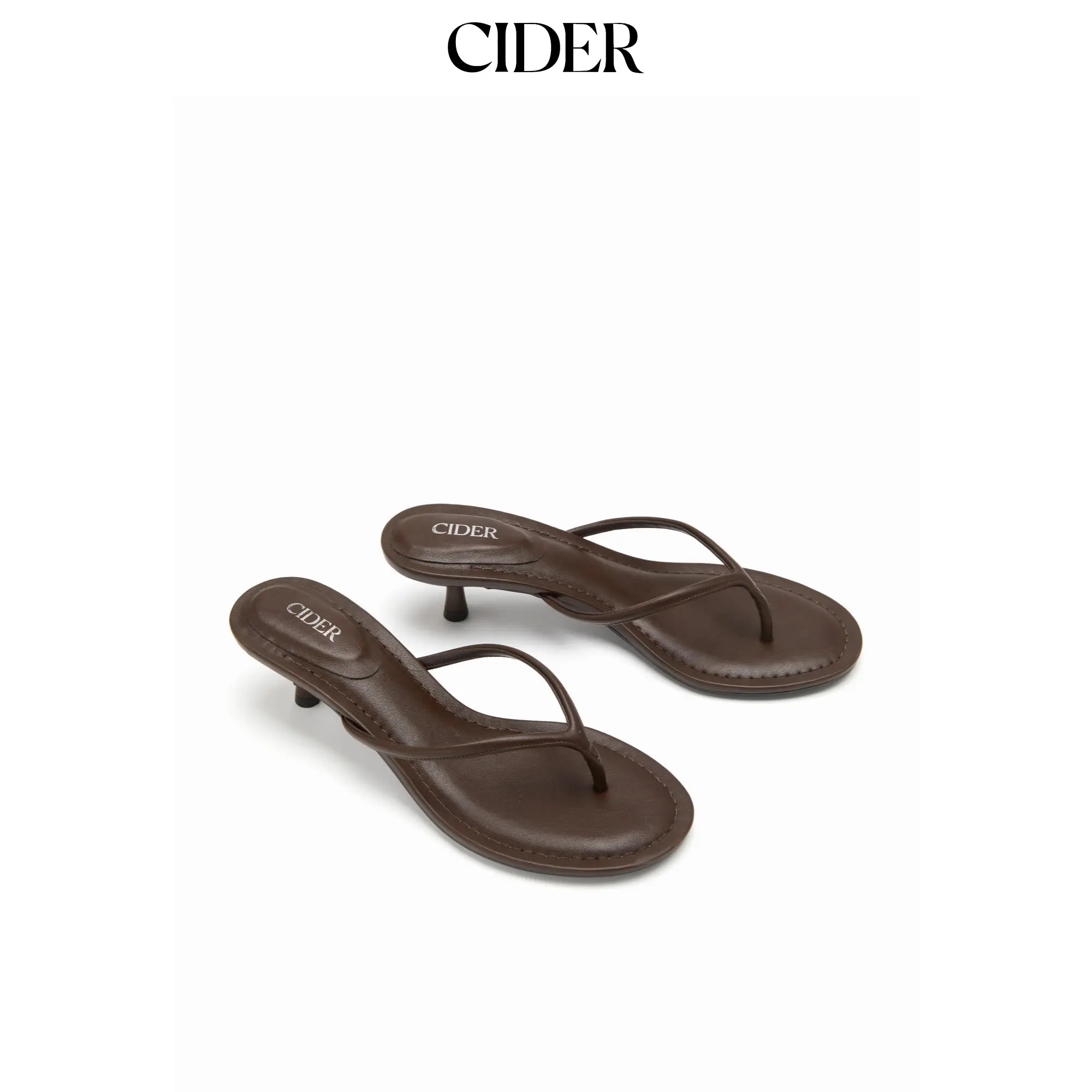 Cider ROUND TOE FLIP-FLOP SLIPPERS