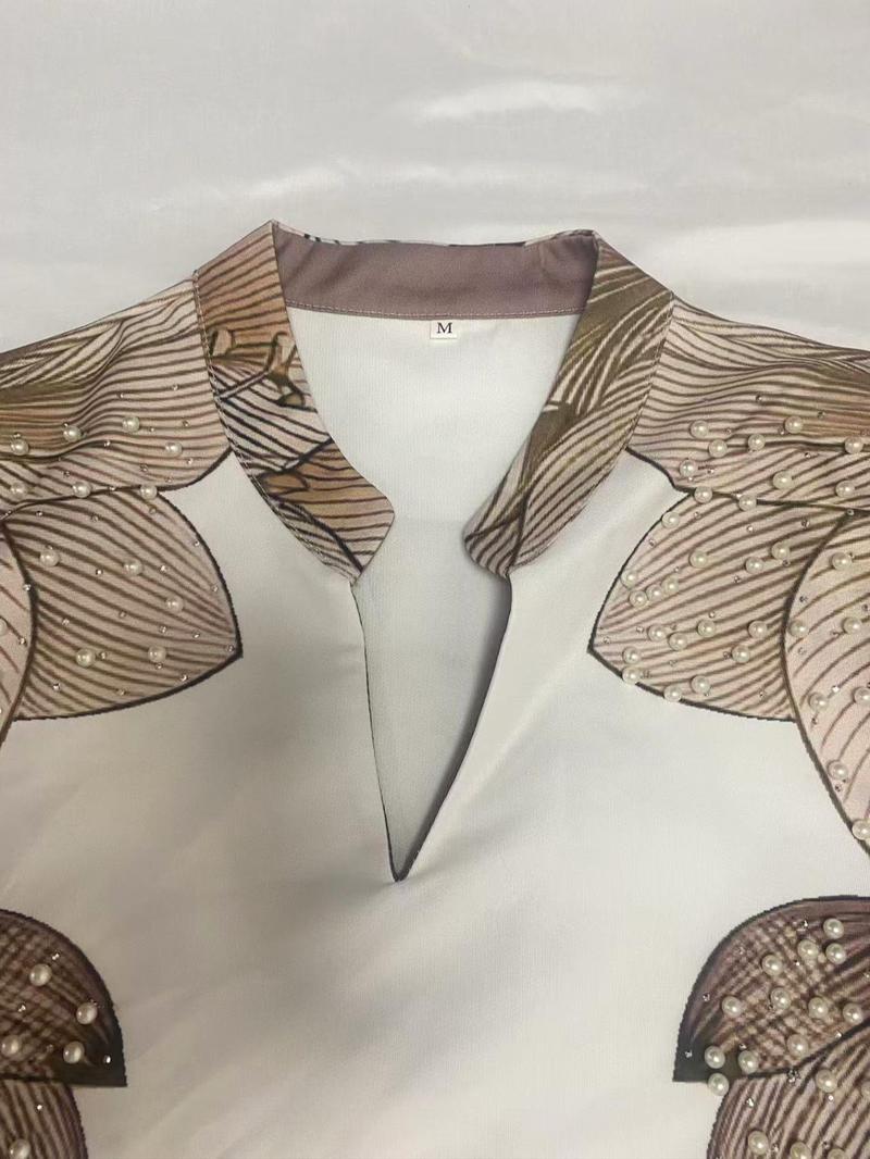 Women's Floral Pattern Long Dress, Floral Print Abaya, Elegant Modesty Long Sleeve Maxi Arabic Clothing, Ladies Islamic Clothing for Daily Wear