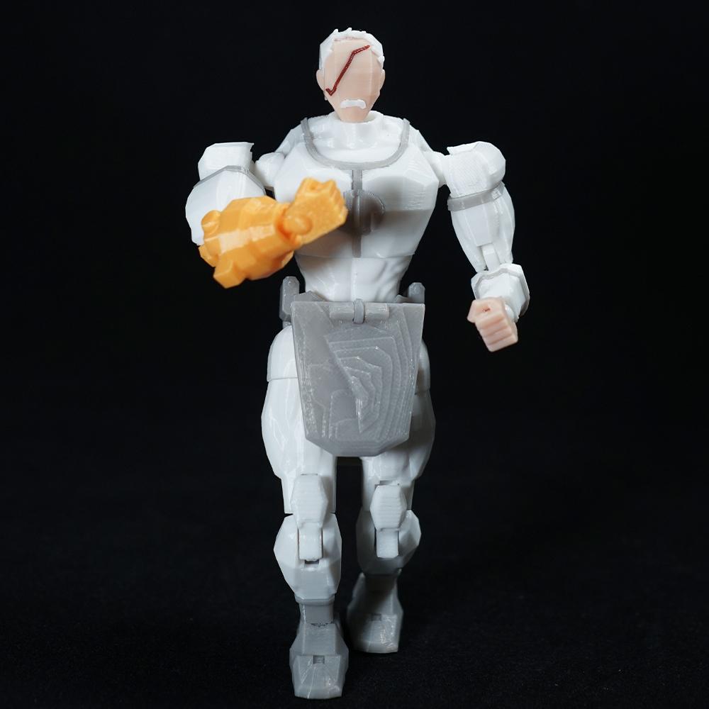 3D Printed Superheroes Invincible Conquest Anime Multi-Jointed Shapeshift Toys Action Figures Mannequin Model Ornaments Gifts