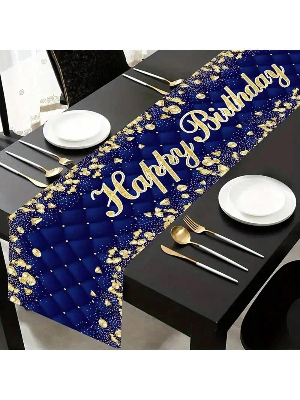 VIKAMA Round Table Runner Polka Dot, Boho Style Tablecloth For Home Party, Indoor Outdoor Wedding Decor