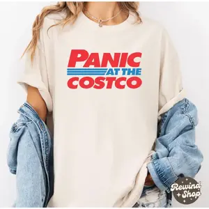 Panic At The Costco Vintage Shirts, Retro Costco Tshirt, Costco Lovers, Funny Costco Tee, Oversized Washed Tee, Costco Gifts