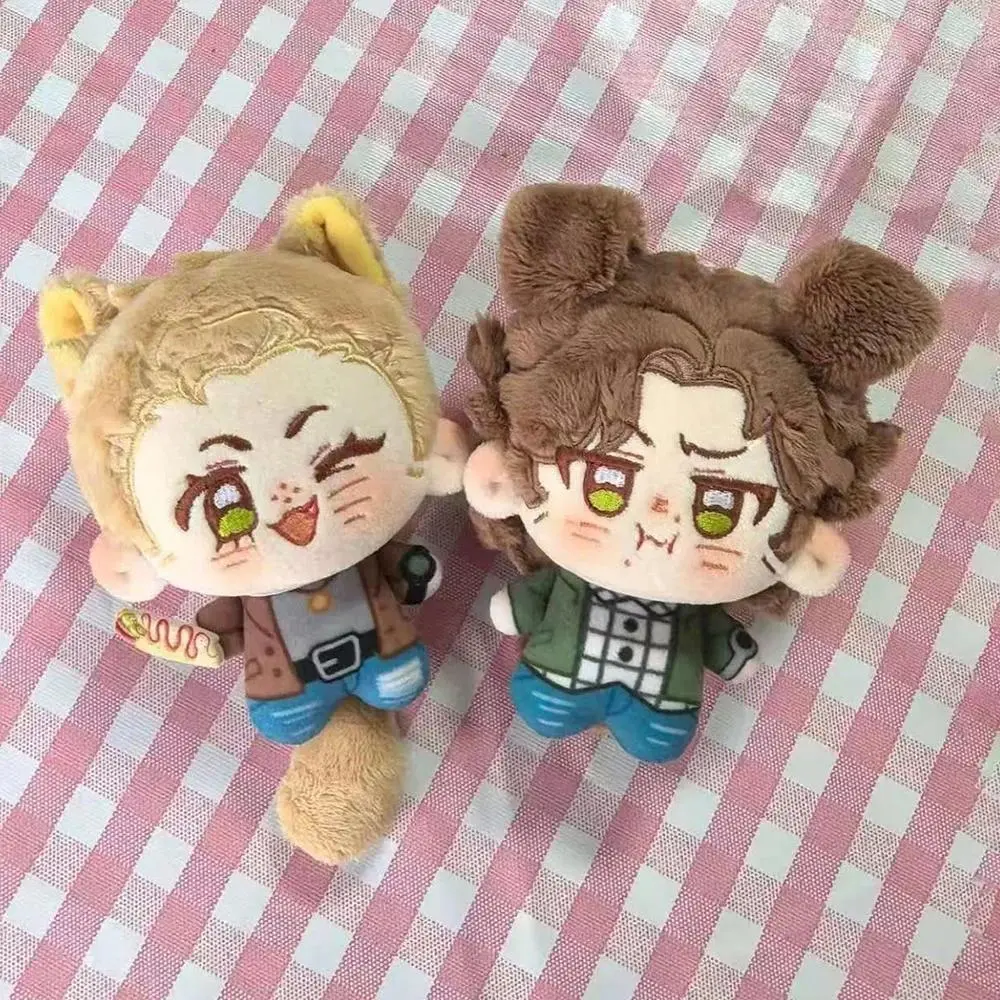 Movie Supernatural Cosplay Sam Dean Doll Plush Stuffed Cotton Dolls Cute Cartoon Figure Room Decoration Prop