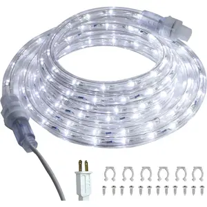 10 ft LED Rope Lights, 108 LED Connectable and Flexible Tube Lights,Rope Lights for Bedroom,Garden,Patio,Deck,Backyard,Kitchen,Christmas Decoration(White)fidget toys