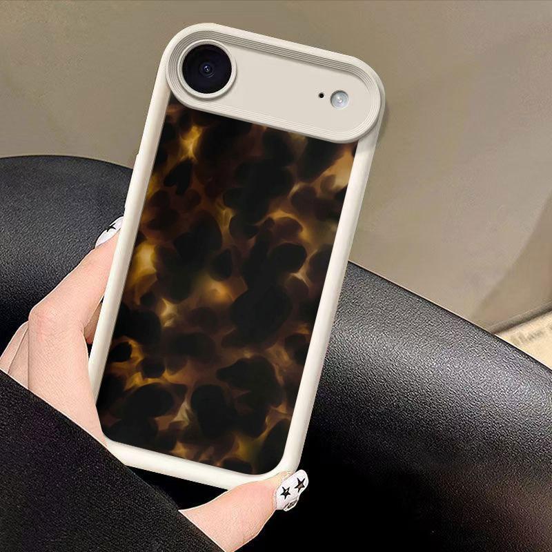 Premium Phone Case - Timeless tortoise shell pattern for authentic texture, Military-grade drop protection, soft silicone, ideal gift for classic lovers. Compatible with iPhone X/11/12/13/14/15/16/17 Pro Max/Plus/Air & Samsung Galaxy.