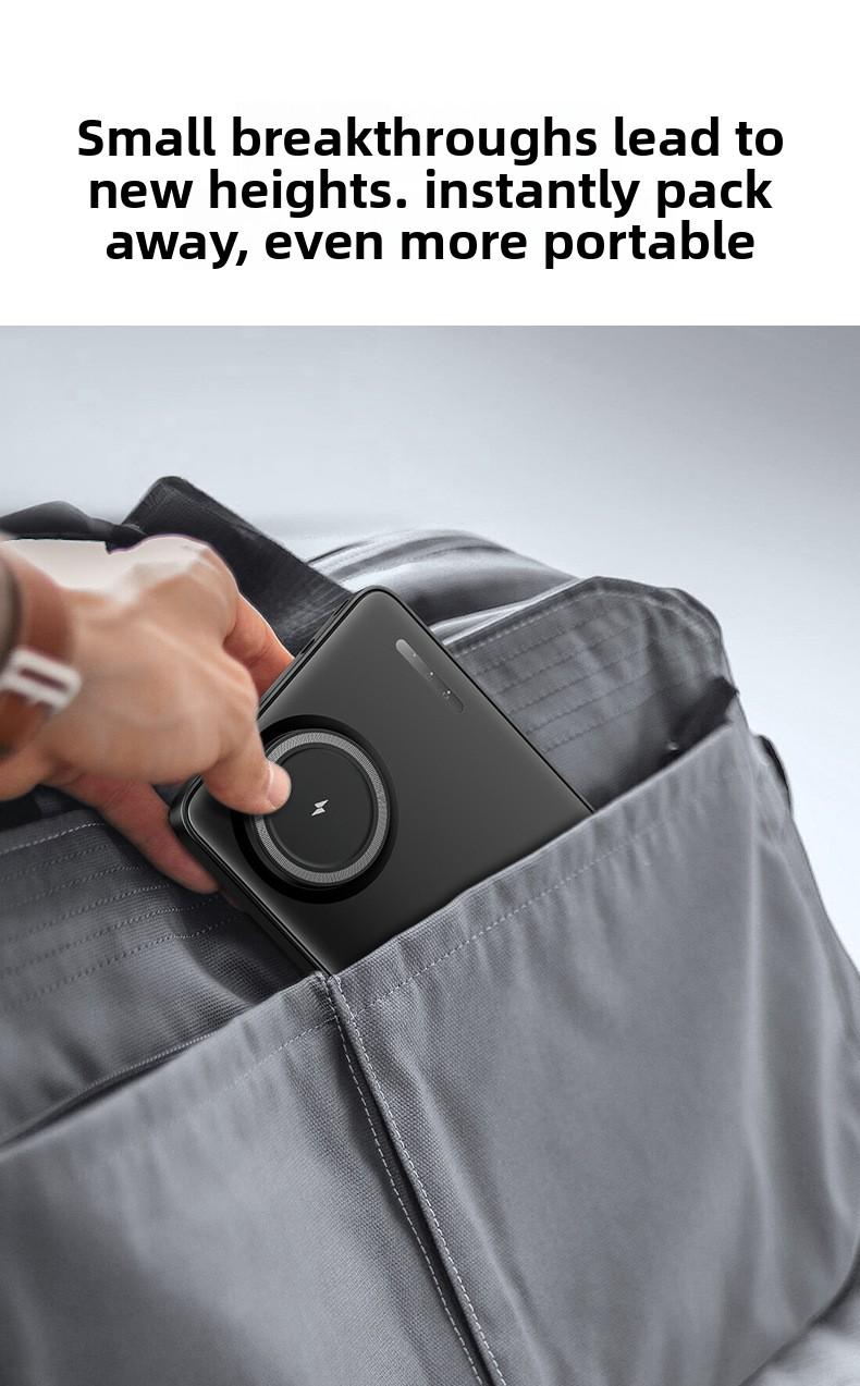 New foldable magnetic three-in-one wireless fast charger suitable for Apple phone stand wireless charging