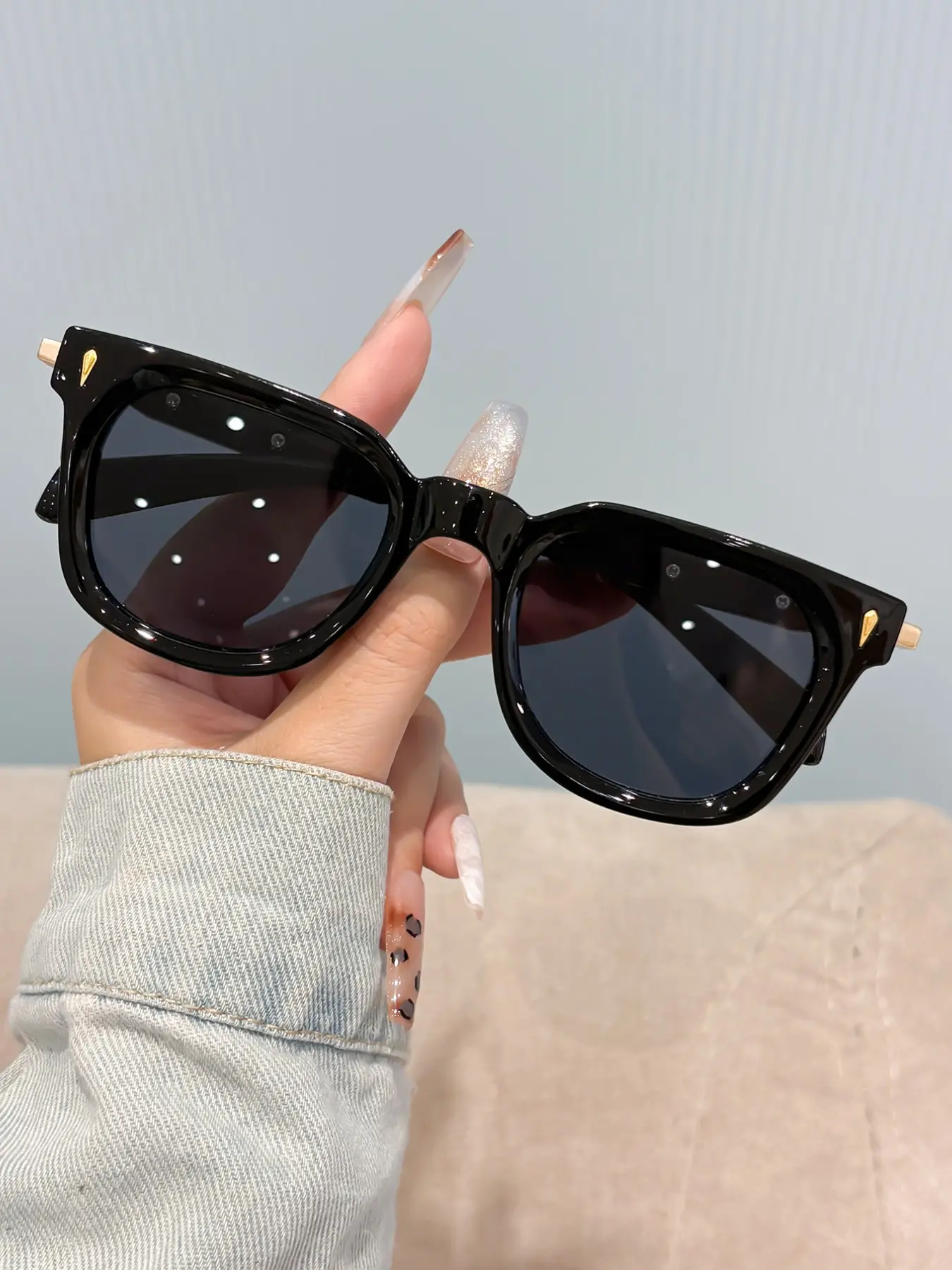 Elegant Women's Sunglasses, Uv400 Protection, Ideal for Daily Commute, Outdoor Travel, Driving, Beach Vacation, Stylish Design