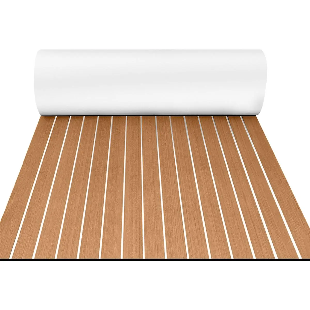 Light Brown With White Seam Lines
