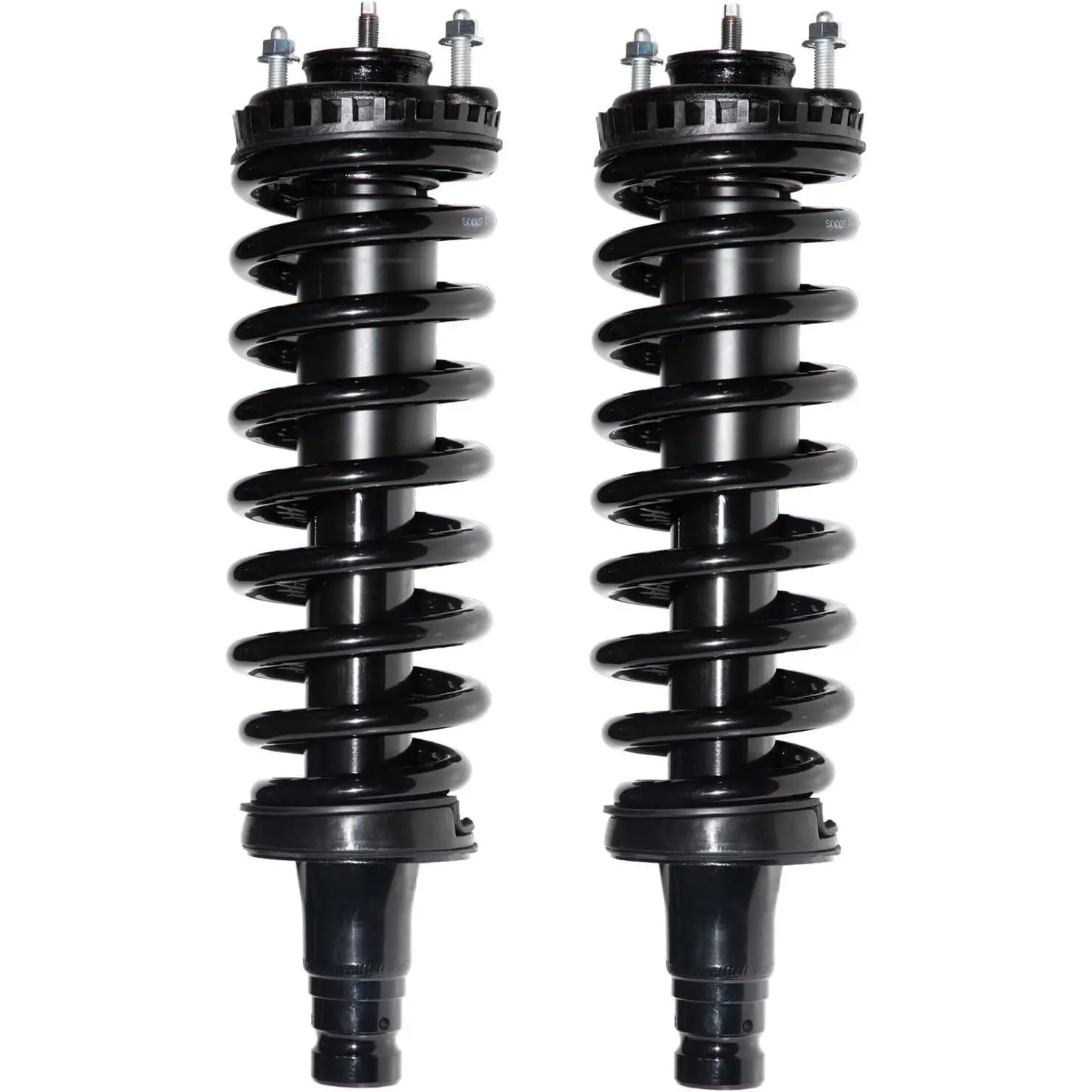 TRIBLE 6 Front Struts Assembly Suspension Kit (Part 171341) - 2-Piece Set with Coil Springs, Shock Absorbers for 2002-2009 Buick Rainier, Chevrolet Trailblazer, GMC Envoy/XL/XUV