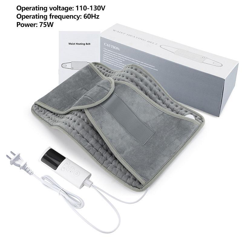 Electric Heated Waist Belt, 1 Count Washable Electric Heating Pad, 9-level Temperature Adjustment & 4-level Timing Heating Pad, Adjustable Heating Temperature, Suitable for Women & Girls & Adult, Heated Wrap
