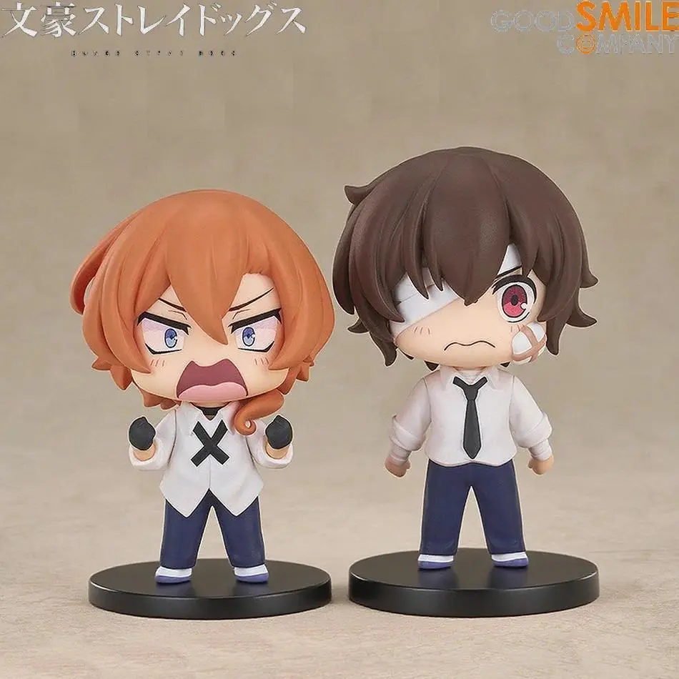 2026 hot itemNew 7cm Bungou Stray Dogs Anime Figure Kawaii Dazai Osamu Action Figure Cute Nakahara Chuuya Figure PVC Collection Doll Toy Gift