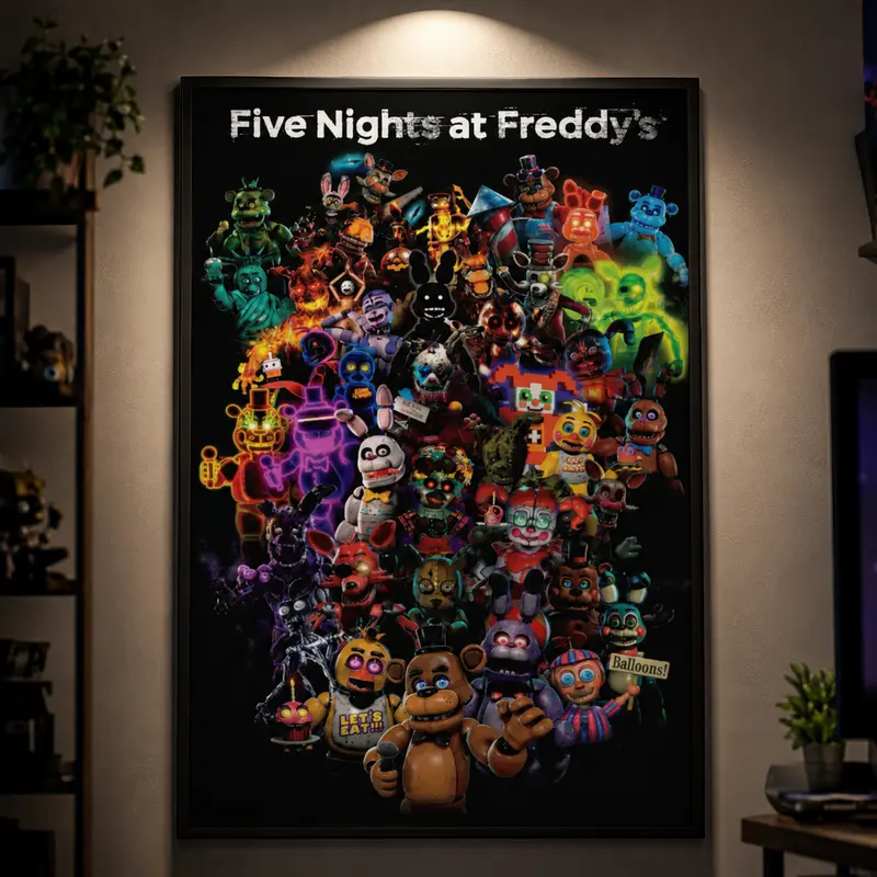 poster fnaf 3 - TikTok Shop