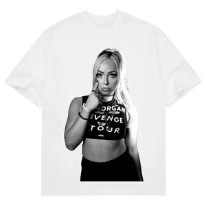 Vintage Oversized Graphic Tee Liv Morgan WWE Wrestling Shirt Smackdown Streetwear Unisex T-Shirt