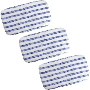 Microfiber Mop Refills 15x8 inches, 3 Pack, Washable &  Microfiber Mop Pads for Wet and Dry Use, Large Surface Mop  Pads for Flat Mop B076HM59FX, B07RQXR7PN