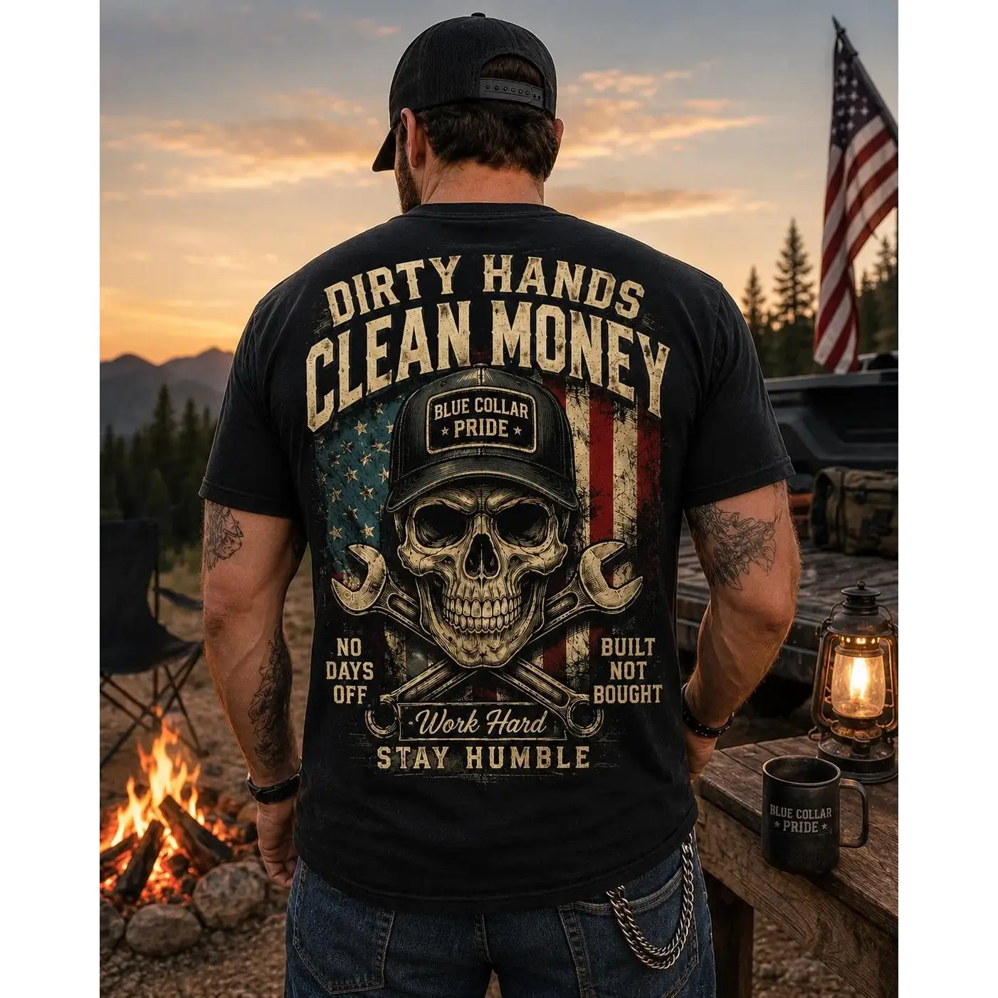 DIRTY HANDS CLEAN MONEY T-Shirt, Sweatshirt, Hoodie. T