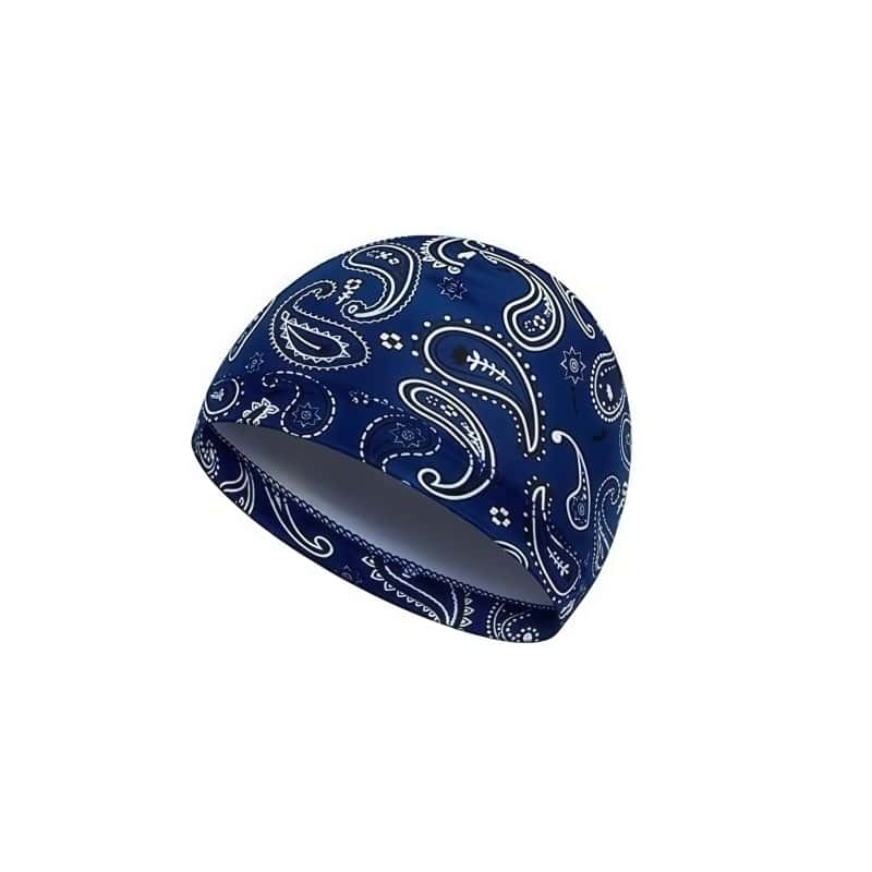 6Pcs Paisley Skull Cap Helmet Liner - Sweat Wicking Cooling Beanie for Men & Women
