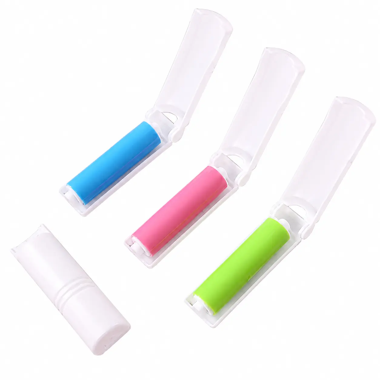 Reusable Foldable Fabric Lint Roller with Washable Adhesive Surface for Pet Hair, Clothing Debris, Dust and Fur Removal – Compact Portable Design for Home, Travel and Daily Use