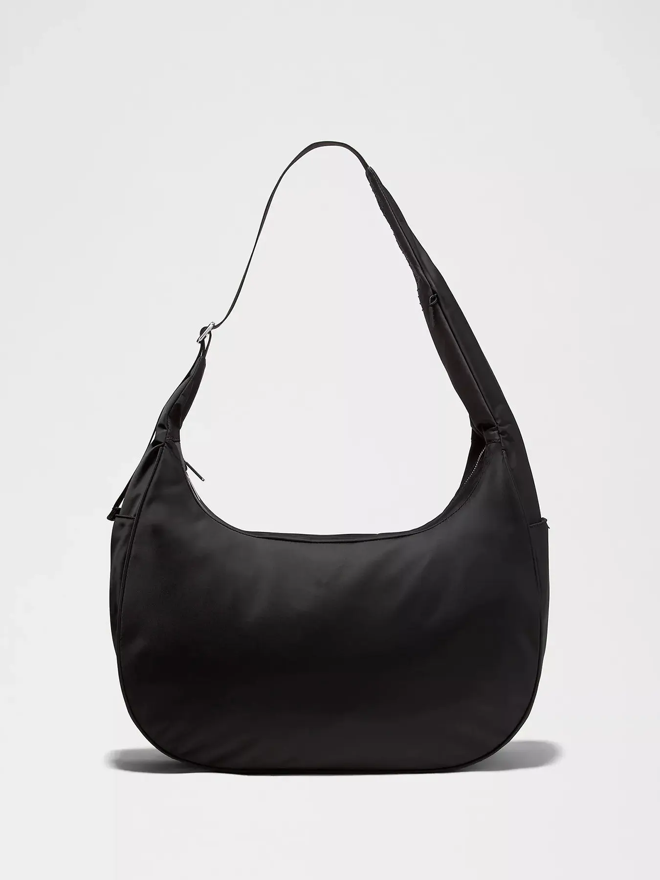City Essentials Oversized Shoulder Bag 18L, Large Hobo Bag for Women, Lightweight Crescent Crossbody Purse with Adjustable Strap, Everyday Travel Work Tote Bag, Crescent Hobo Handbag, Minimalist Casual Bag