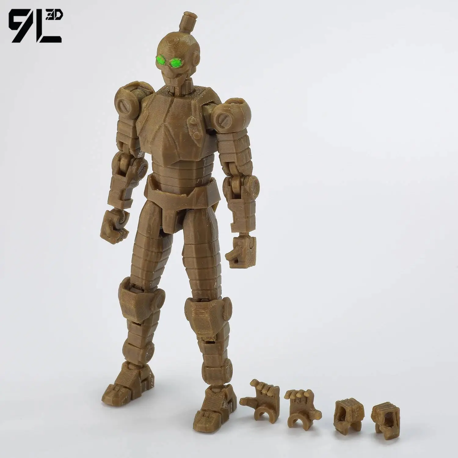 Brown robot