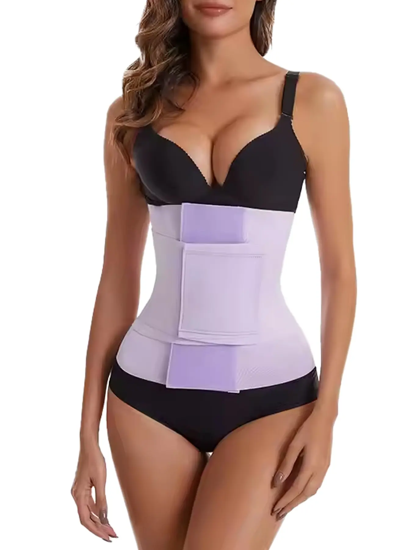 SCULPT TOUCH Women's Waist Trainer Corset, Tummy Control Shapewear Belt for Workout，Waist Trainer Belt Waist Cincher Trimmer Ab Belt Tummy Control Body Shaper with Triple Wrap Women and Men，Hourglass Girdle Gaine High Compression Cincher Trimmer