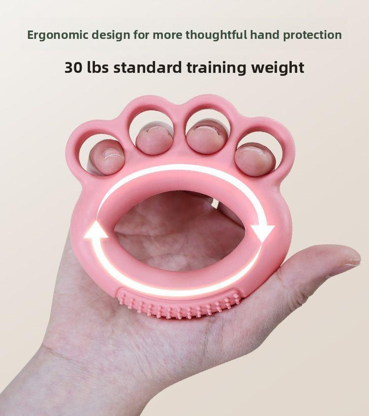Professional hand strength trainer, rehabilitation training equipment, four-finger strength finger grip ring ball, hand strength training device