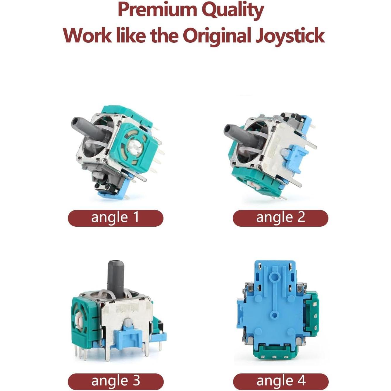 Ps5 Joystick Replacement for 5 Ps5 Controller Repair Kit for Ps5 Analog Stick Replacement 3D Sensor Module Joystick for Dualsense Ps5 Controllerjoystick Replacement Accessory (4 Pack) Ps5 Joystick Replacement for 5 Ps5 Controller Repair Kit for Ps5 Analog Stick Replacement 3D Sensor Module Joystick for Dualsense Ps5 Controllerjoystick Replacement Accessory (4 Pack)