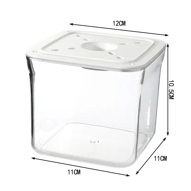 Thai betta fish tank, mini ultra-clear betta fish tank, desktop small-sized, popular in night markets, stackable fish tank, Nano fish tank