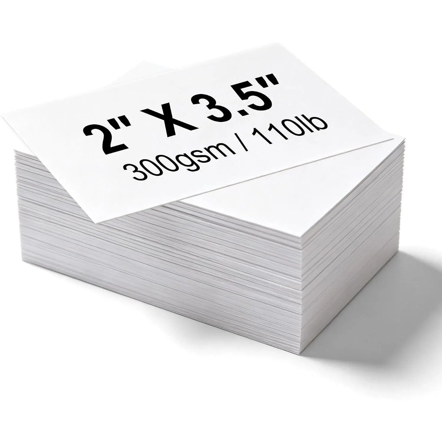 180 Sheets Blank Cardstock 2 x 3.5 Inches, Heavy Weight Business Card Stock 300gsm 110lb, Thick Small Flash Cards Flashcards, Mini Note Cards for Thank You Inserts,  Tags, Write, Draw, DIY