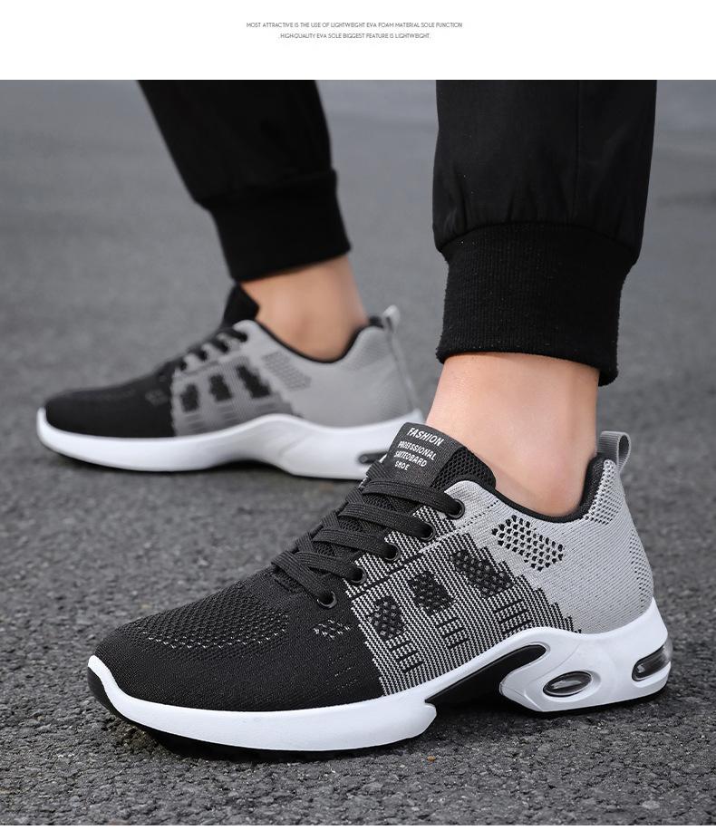 Men's Summer New Shoes, Mesh Breathable Running Shoes, Popular Casual Sports Shoes